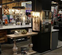 Lighting In The 2018 Qcbr Home Show Booth By Village Home Stores Village Home Stores At Home Store Home Bath Trends