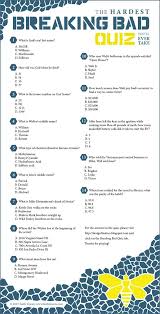 Play as a timed quiz. Take My Breaking Bad Quiz Yo Breaking Bad Breaking Bad Series Bad