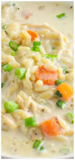 Creamy Chicken Orzo Soup Easy Peasy Meals Recipe Crockpot Chicken And Dumplings Chicken And Dumplings Recipes