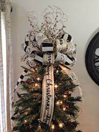 Christmas Tree Topper Ideas You Can Totally Diy Tulamama Diy Christmas Tree Topper Ribbon On Christmas Tree Diy Christmas Tree