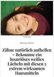 Zahne Naturlich Aufhellen Bekomme Ein Luxurioses Weisses Lacheln Mit Diesen 5 Extrem Wirksamen Hausmitteln Hausmittel Kurkuma Zahne Zahne