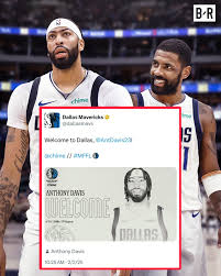 Mavs OFFICIALLY welcome AD to Dallas 🤯 STILL DOESN'T FEEL REAL‼️ (via  @dallasmavs)