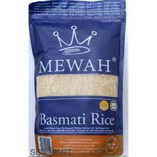 We can have rice for breakfast, lunch and dinner, as well as for a snack (rice cakes) or dessert (rice pudding)! Mewah Basmati Rice 1kg Shopee Malaysia