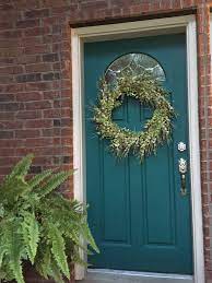 We did not find results for: Decorated For Summer Spring Teal Painted Front Door With Red Bricks I Ve Posted My Paint Painted Front Doors Front Door Paint Colors Exterior House Colors