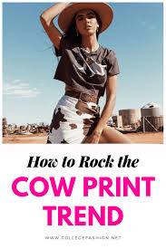 Sorry it took a while ;( also this vid wasn't sponsored (lol i wish) and i've actually purchased stuff from the. Everything You Need To Know About The Cow Print Trend College Fashion
