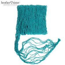 Turquoise Fishing Net Hobby Lobby 1713163 In 2020 Diy Fishing Net Fishnet Mermaid Decor