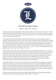 Vernell Hunsaker Harper