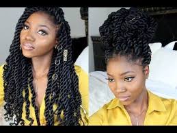 This rope twist hairstyle is great for toddlers and girls who have hair past the shoulders. How To Diy Goddess Rope Twist Youtube Senegalese Twist Hairstyles Rope Twist Braids Braided Hairstyles