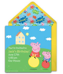 3rd birthday parties happy birthday invitacion peppa pig peppa pig imagenes peppa e george peppa pig printables. Free Peppa Pig Online Invitations Punchbowl