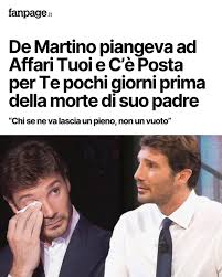 La notizia della scomparsa del padre di Stefano De Martino, Enrico, potrebbe spiegare la profonda commozione nelle sue ultime apparizioni in Tv. Solo pochi giorni fa, il conduttore non riusciva a trattenere