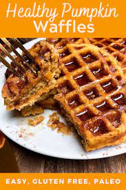 Healthy Pumpkin Waffles Choosing Balance Recipes Recipe Pumpkin Recipes Pumpkin Waffles Pumpkin Waffles Healthy