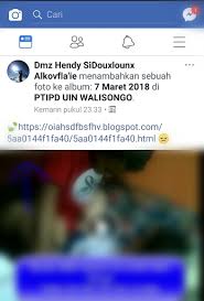 Adăugat la 03 februarie 2021. Akun Facebook Dmz Hendy Sidouxlounx Share Video Mesum Di Grup Ptipd Uin Walisongo Semarang Ideapers