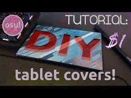 Wacom intuos comic pen and touch anime and manga digital. Tutorial Diy Custom Tablet Covers For Super Cheap Osu Themed Osugame