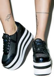 Black And White Striped Platform Heels Stockholm Dress Black And White Shoes Black And White Trainers White Platform Shoes