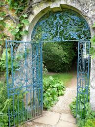 Iron gates have a timeless attraction and infinite design possibilities, but will not offer the same privacy as a solid wooden entry gate does. Paint Colors For Iron Gates And Fences Gardenista