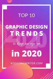 Top 10 Graphic Design Trends 2020 To Keep An Eye On Boostingwriter Graphic Design Trends Design Trends Latest Graphic Design