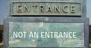 To Enter Or Not To Enter Griffith Observatory Los Angeles Ca Funny Signs Signs Friends Funny