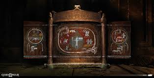 artstation 战争之神 道具设计 mood visual development studio prop design god of war visual development