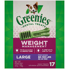 Greenies Weight Management Large Dental Dog Treats 27 Oz