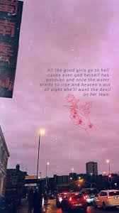 She is also looking for a present. Billie Eilish Everything I Wanted Lyrics Wallpaper