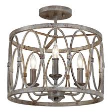 Patrice Semi Flush Ceiling Light By Feiss Sf346da Flush Ceiling Lights Semi Flush Ceiling Lights Semi Flush Mount Lighting