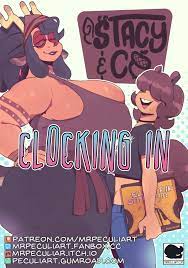 Stacy and Company Clocking In - peculiart - KingComiX.com