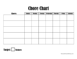 While defining colors, you will come across three different types: Free Printable Chore Chart For Kids Customize Online Print At Home