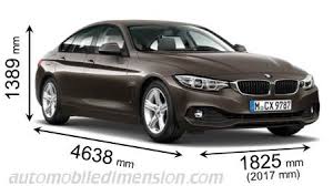 Dimensions Of Bmw Cars Showing Length Width And Height