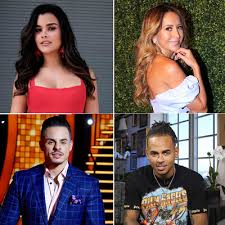 With casper smart, ozuna, maría elisa camargo, reynaldo pacheco. Clarissa Molina Geraldine Bazan Y Casper Smart En Los Leones