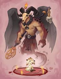 Herald of the ivory labyrinth. Baphomet Summoning Ritual Trying To Do Sloppypencil Art Facebook