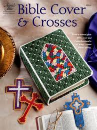 Looking for a good deal on christian cross stitch? Plastic Canvas Bible Cover Crosses 888064e