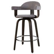 Artiss kitchen bar stool gas lift stool chairs swivel barstool leather black. Callum Bar Stools Set Of 2 Grey J C Homewares Furniture
