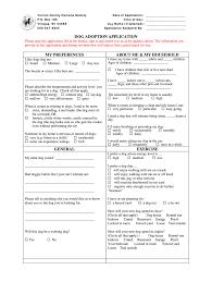 Pet Adoption Form Template Pdf Fill Out And Sign Printable Pdf Template Signnow