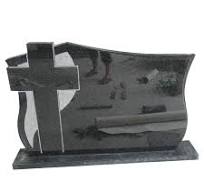 Nero Impala Black Granite Cross Headstones For Graves Price ...