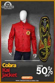 Cobra Kai Jacket Cobra Kai Red Leather Jacket Cobra Kai Red Jacket Red Leather Jacket Red Jacket Jackets