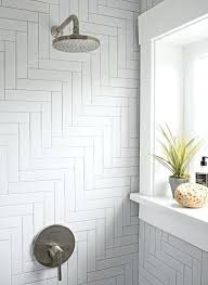 Long Subway Tiles Herringbone Tile Shower Long Sub Herringbone Long Shower Subway Modern Bathroom Tile Patterned Bathroom Tiles Bathroom Tile Designs