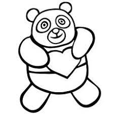 Panda bear coloring page for toddlers. Top 25 Free Printable Cute Panda Bear Coloring Pages Online