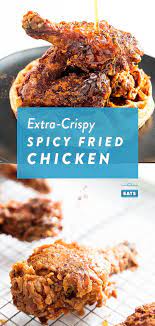Extra Crispy Fried Chicken With Caramelized Honey And Spice Recipe Recipe Fried Chicken Crispy Fried Chicken Spicy Fried Chicken