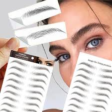 Hair by hair natural eyebrow tattoo session at batoul beauty. Buy Hair Like Eyebrow Tattoo Sticker False Eyebrows Waterproof Lasting Makeup Water Based Eye Brow Sticker Cosmetic Imitation At Affordable Prices Price 2 Usd Free Shipping Real Reviews With Photos Joom