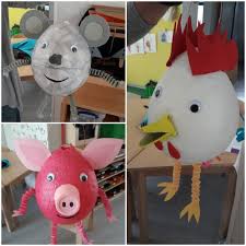Maus Hahn Huhn Schwein Laterne Laterne Basteln Luftballon Laternen Basteln Basteln Mit Kleinkindern