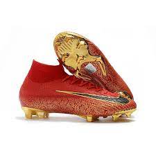 Känn hur välanpassad skon är när den kommer utan snören, det känns nästan som om du har en strumpa ovanpå dina andra strumpor. Nike Fotbollsskor Mercurial Superfly Vi 360 Elite Df Fg Cr7 Rod Guld