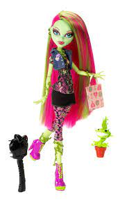 Amazon.com: Monster High Doll Venus McFlytrap Daughter of the Plant Monster  : Toys & Games