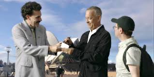 Known for both his comedic and dramatic roles. How Borat 2 Landed That Perfect Tom Hanks Cameo Cinemablend