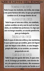 Gracias al espejo que es la vida podemos darnos cuenta de la propia persona y tenemos la oportunidad de cambiar. 19 Ideas De Ley Del Espejo Ley Memoria Emocional Pensamientos