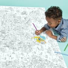Bellissimo Omy A Giant Coloring Poster Ocean Business For Kids Coloring Pages Coloring Books