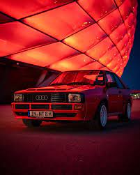 Audi Tradition On Instagram Sport Is Part Of Our Audi Dna That S Why We Came In Style With Our Tornado Red Audi Sport Quattro To Vi Audi Sport Red Audi Audi