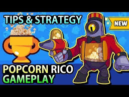 Holiday skins are only available for a limited time, so if you are interested in these then make sure to grab. New Popcorn Rico Skin Gameplay Tips Brawl Stars à¸à¸£à¸°à¹à¸à¸¨à¹à¸à¸¢ Vlip Lv