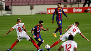 Sevilla en el marco del partido de vuelta de las semifinales de la copa del rey 2021 en camp nou. Barcelona Vs Sevilla En Vivo Y En Directo Online En Copa Del Rey