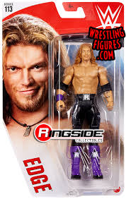 The wcw galoob action figure line was an action figure toyline based on the wrestlers of the now defunct world championship wrestling promotion (wcw). Edge Purple Boots Wwe Series 113 Wwe Toy Wrestling Action Figures By Mattel