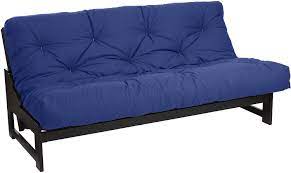 The bed offers a plush, soft feel which is hard to find in futon beds but supportive at the same time. Full Size Futon Mattress 10 Thick Blue New In Box Mattress Only Storage Steals Daily Deals